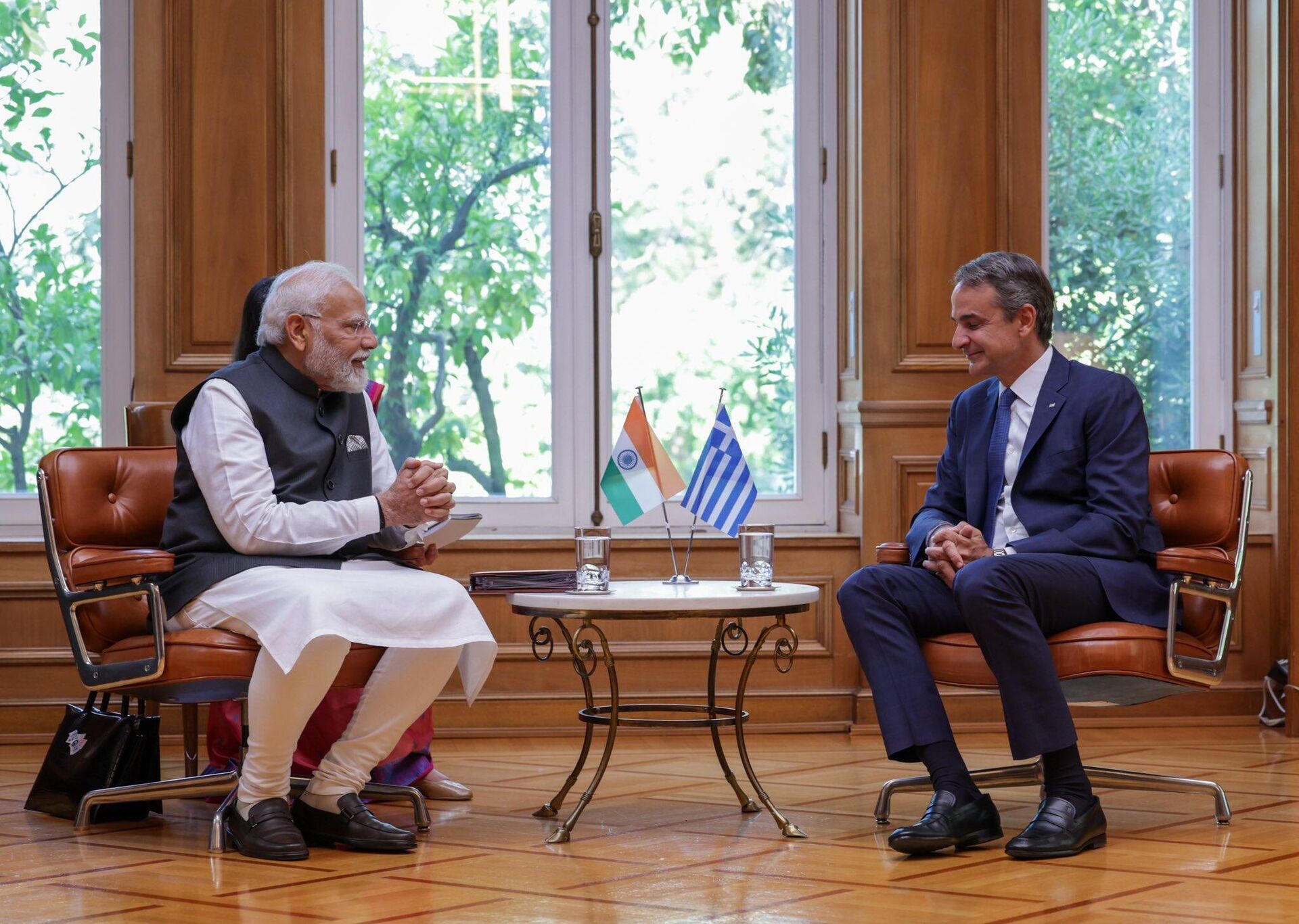 Narendra Modi held talks with Greek Prime Minsiter - Sputnik India, 1920, 29.08.2023