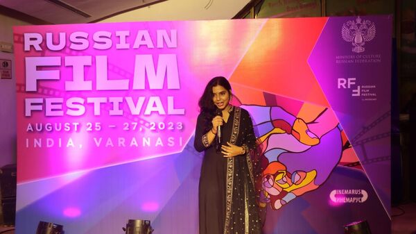 A three-day Russian Film Festival kicked off in Varanasi with a spectacular opening ceremony. - Sputnik India