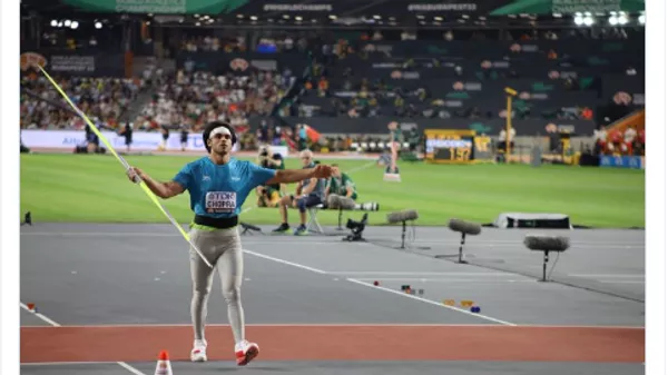 Javelin Thrower Neeraj Chopra Wins India's 1st Gold At World Athletics Championships - Sputnik भारत