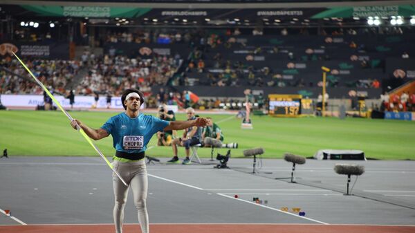 Neeraj Chopra Becomes 1st Indian To Win Gold At World Athletics Championships - Sputnik India