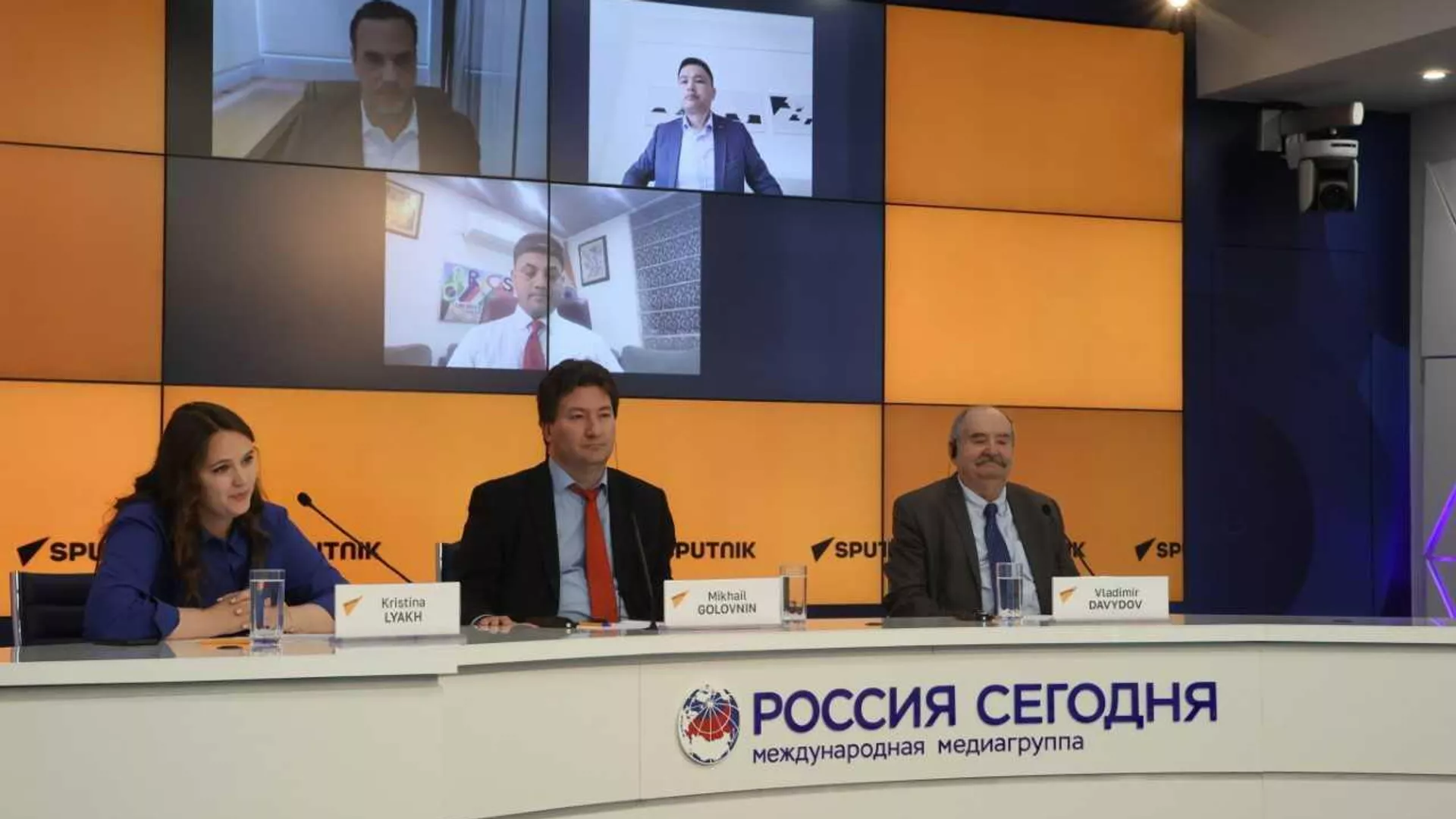 The round table Moscow – Rio de Janeiro – Delhi – Shanghai was held at the Sputnik International Multimedia Press Centre The round table Moscow – Rio de Janeiro – Delhi – Shanghai was held at the Sputnik International Multimedia Press Centre - Sputnik India, 1920, 30.08.2023