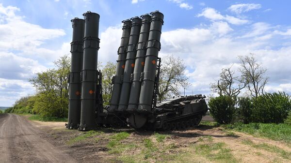 Russia's S-300 missile system is seen working in the Kharkov direction. File photo  - Sputnik भारत