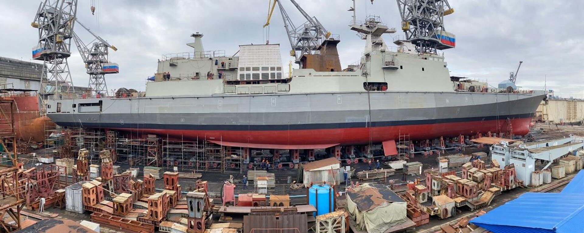 Russian Yantar Shipyard to complete first project 11356 frigate for India - Sputnik India, 1920, 01.09.2023