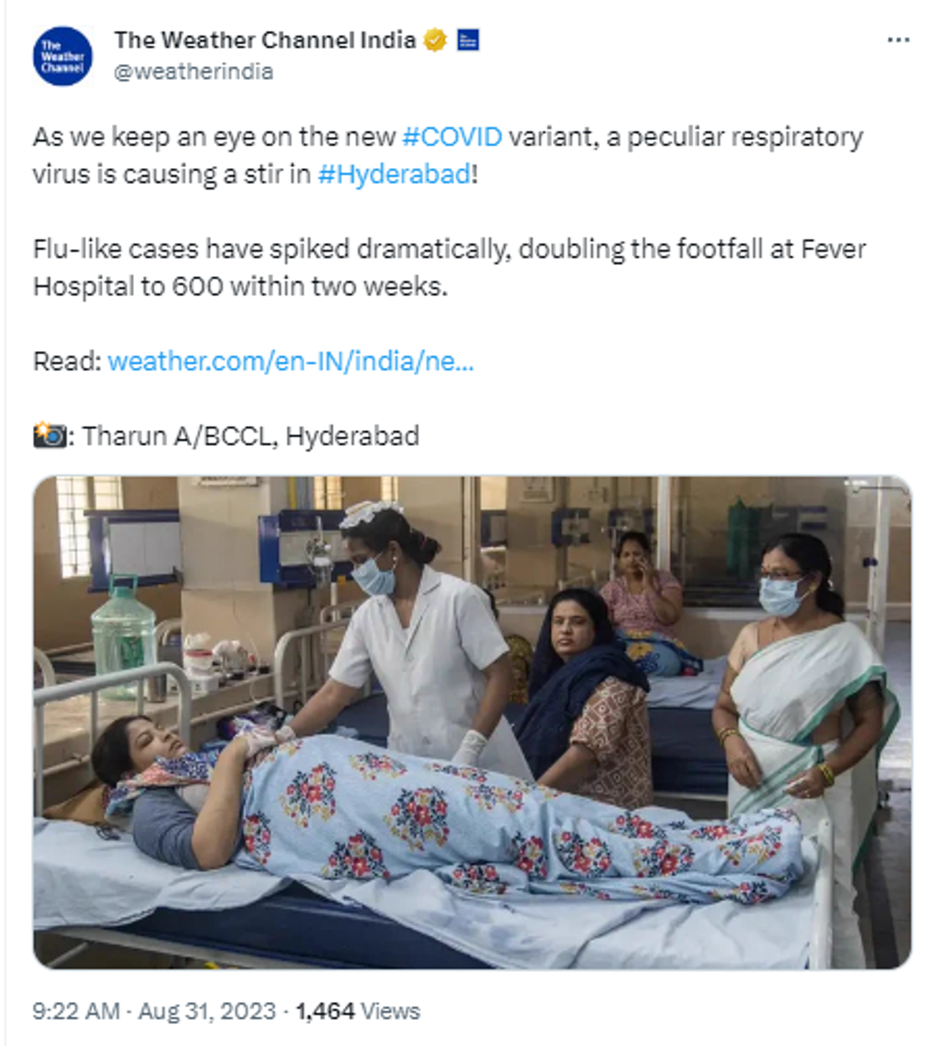 Hyderabad Reports Spike in Mysterious Respiratory Virus Cases - Sputnik India, 1920, 02.09.2023