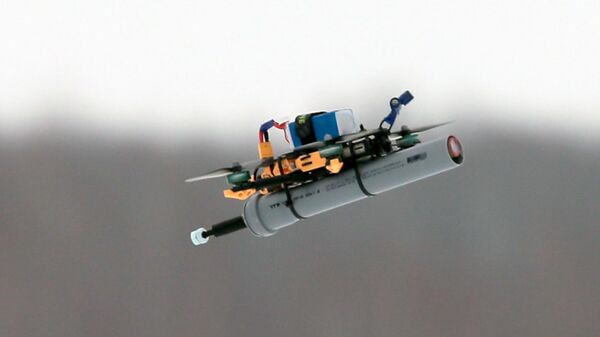 A Russian kamikaze drone. File photo - Sputnik भारत