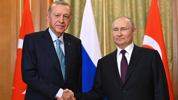  Russian President Vladimir Putin met with Turkish President Recep Tayyip Erdogan in Sochi.  - Sputnik India