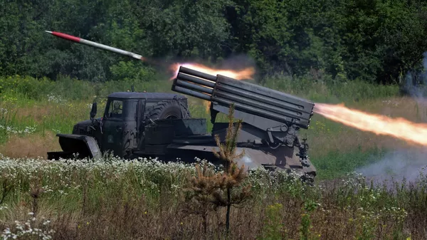  Russia's Grad multiple launch rocket system in Ukraine. File photo - Sputnik भारत