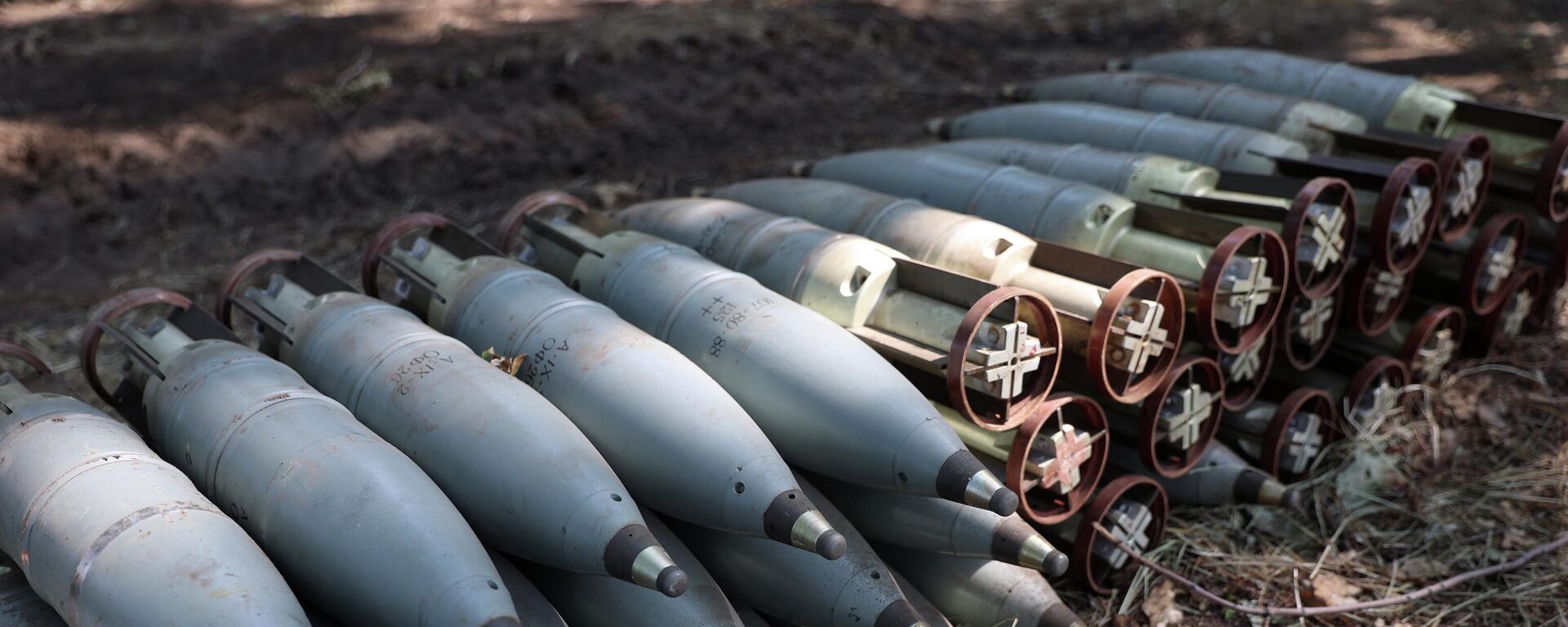 Tank munition shells at the front line in Ukraine. File photo - Sputnik India, 1920, 05.09.2023