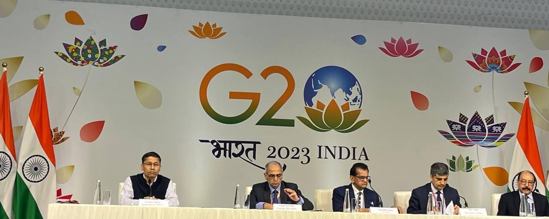 G-20 pre-summit press briefing - Sputnik India, 1920, 08.09.2023