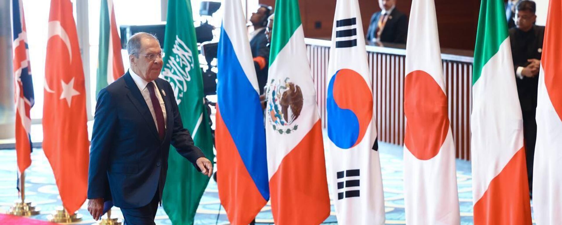 Russia's FM Sergey Lavrov at G20 - Sputnik भारत, 1920, 27.09.2025