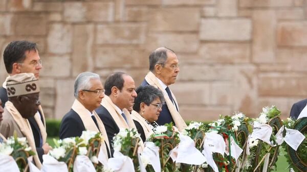 World Leaders Honor Mahatma Gandhi at Rajghat - Sputnik India
