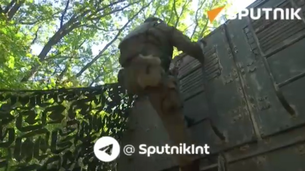 Rare footage of Russian Iskanders working against the Armed Forces of Ukraine - Sputnik भारत