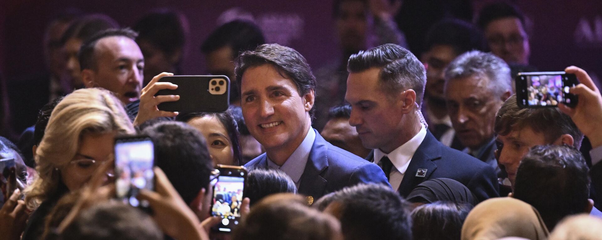 Canada's Prime Minister Justin Trudeau during the leaders talk at the ASEAN-Indo-Pacific Forum on the sidelines of the ASEAN Summit in Jakarta, Indonesia, Wednesday, Sept. 6, 2023. - Sputnik भारत, 1920, 19.09.2023