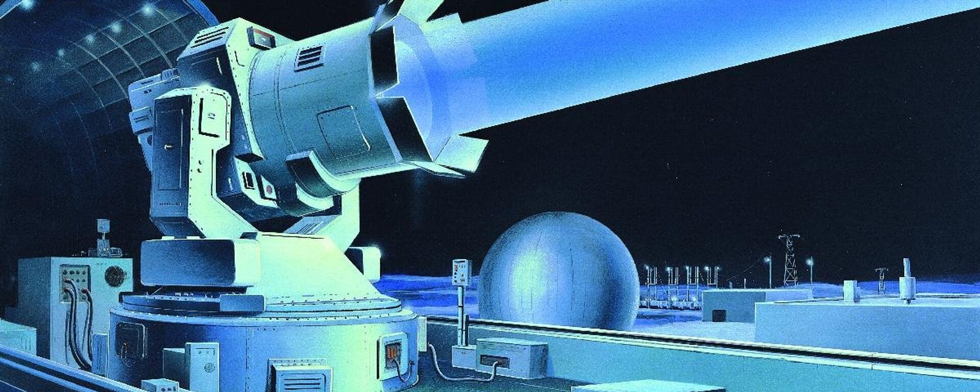 Soviet-ground based laser installation. Illustration by the Defense Intelligence Agency - Sputnik भारत, 1920, 13.09.2023