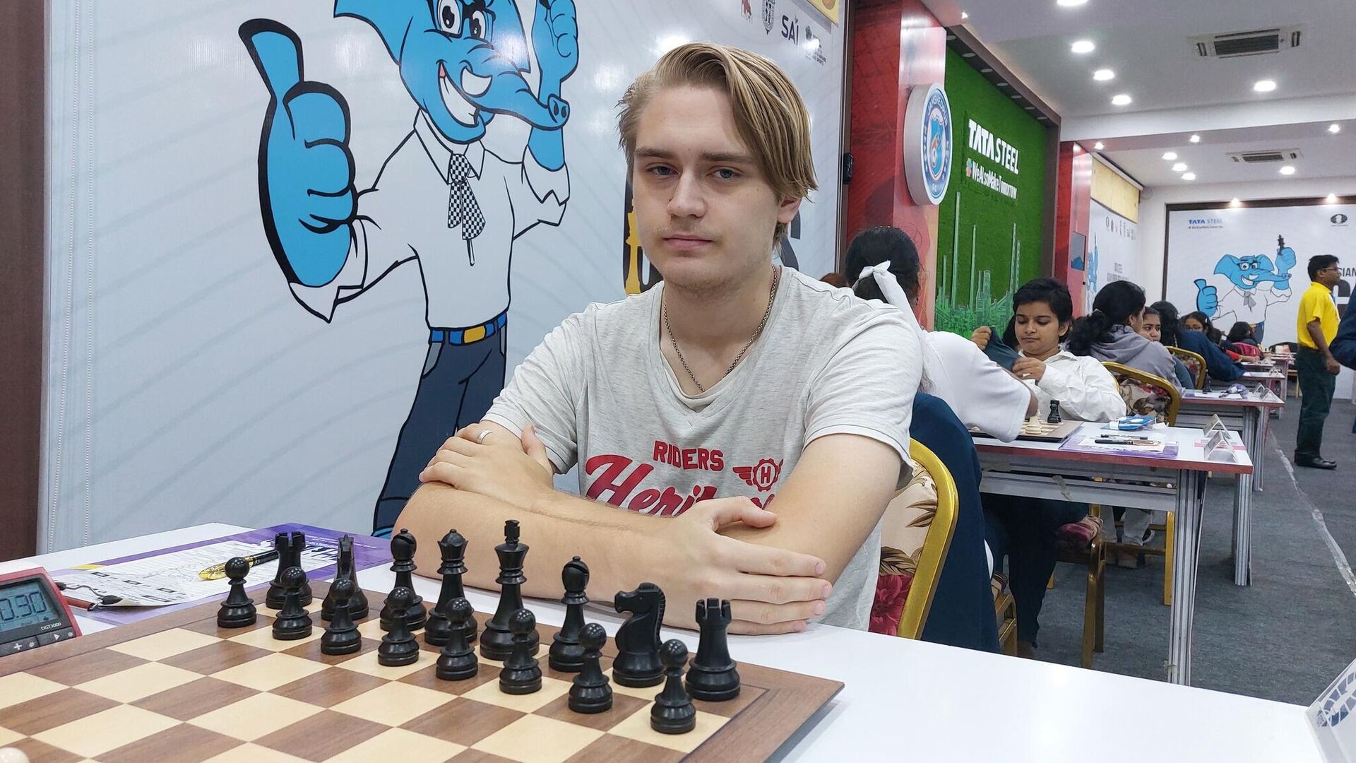 Russia's Aleksey Grebnev Wins Asian Junior Chess Championship 2023 - Sputnik भारत, 1920, 15.09.2023