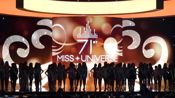 Contestants take part of the 71st Miss Universe competition at the New Orleans Ernest N. Morial Convention Center in New Orleans, Louisiana on January 14, 2023. - Sputnik भारत