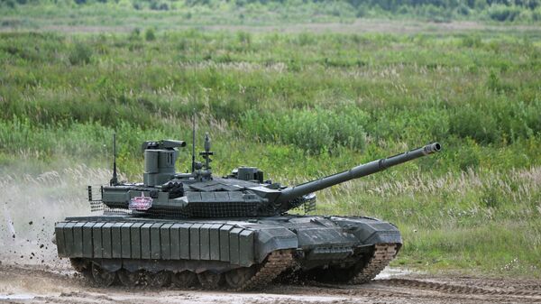 Russia's T-90MS tank at the Army-2023 Expo. File photo - Sputnik India