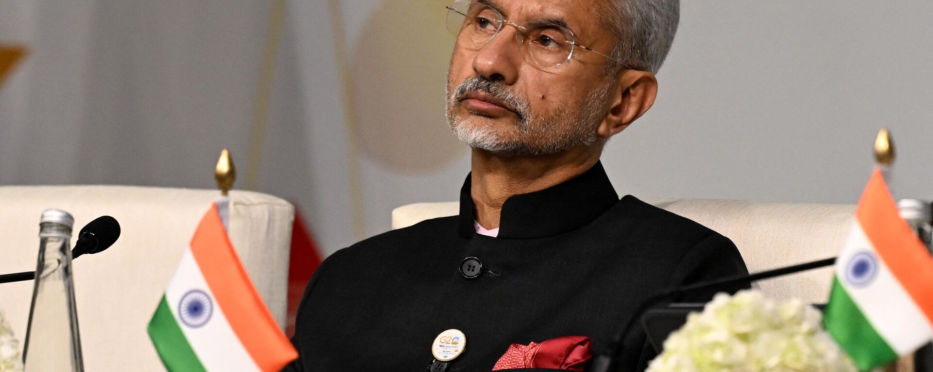 India's Foreign Minister S. Jaishankar attends a press briefing on the sidelines of the G20 Leaders' Summit in New Delhi on September 9, 2023. - Sputnik भारत, 1920, 27.09.2023