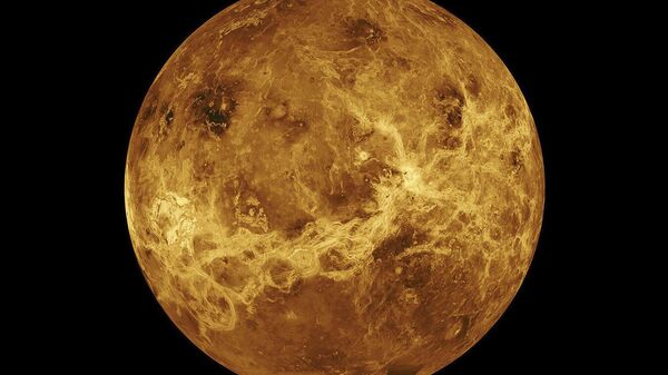 This image made available by NASA shows the planet Venus made with data from the Magellan spacecraft and Pioneer Venus Orbiter. On Wednesday, June 2, 2021, NASA’s new administrator, Bill Nelson, announced two new robotic missions to the solar system's hottest planet, during his first major address to employees.  - Sputnik भारत