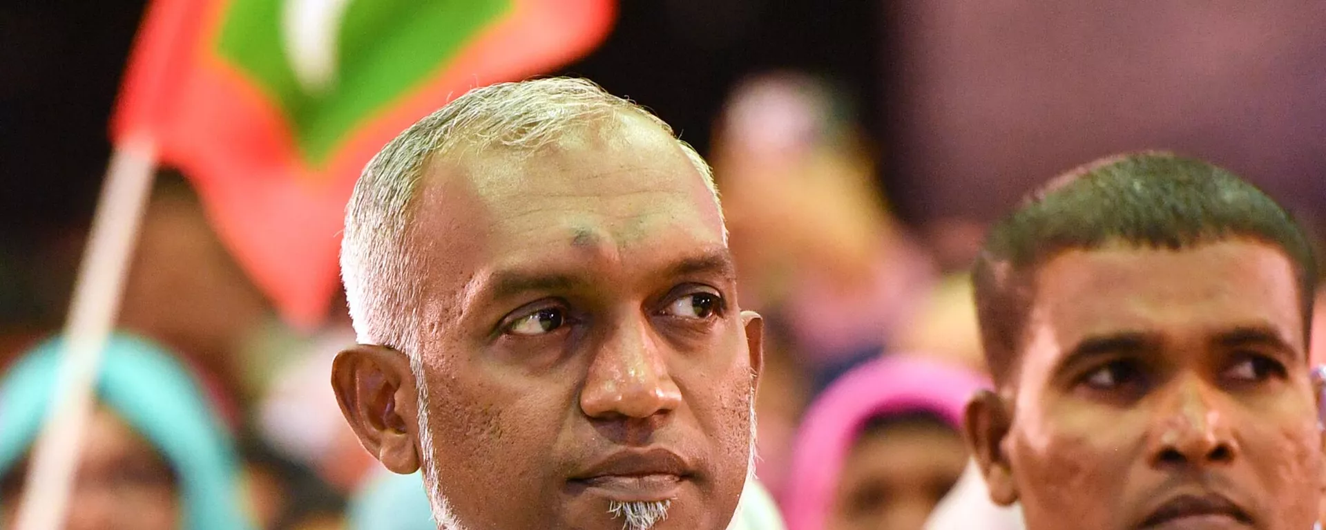 Maldives' President-elect of the Maldives' Mohamed Muizzu of the People's National Congress (PNC) party attends a gathering with supporters following the country's presidential election, in Male on October 2, 2023. - Sputnik India, 1920, 06.10.2023