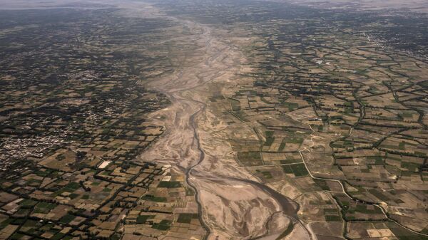 An aerial view of the outskirts of Herat, Afghanistan, Monday, June 5, 2023. Two 6.3 magnitude earthquakes killed dozens of people in western Afghanistan's Herat province on Saturday, Oct. 7, 2023, the country's national disaster authority said. - Sputnik भारत