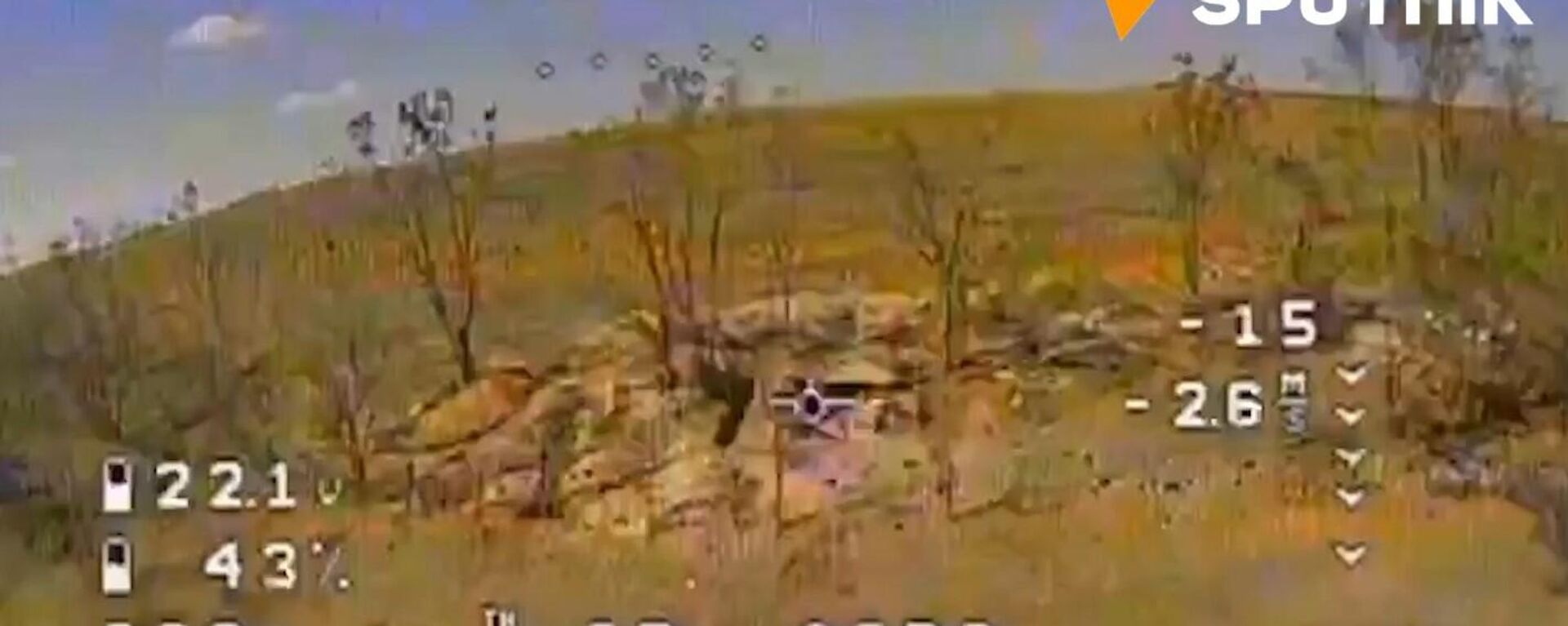 Russian UAV eliminates Ukrainian troops in a dugout in the Artemovsk direction - Sputnik भारत, 1920, 14.10.2023