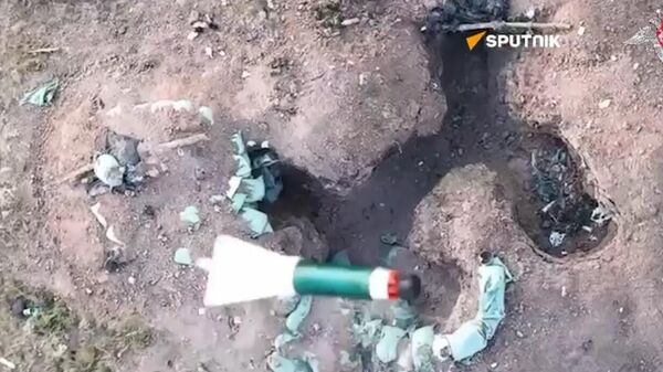 Footage of destruction of Ukrainian militants in Belogorovka area  - Sputnik India