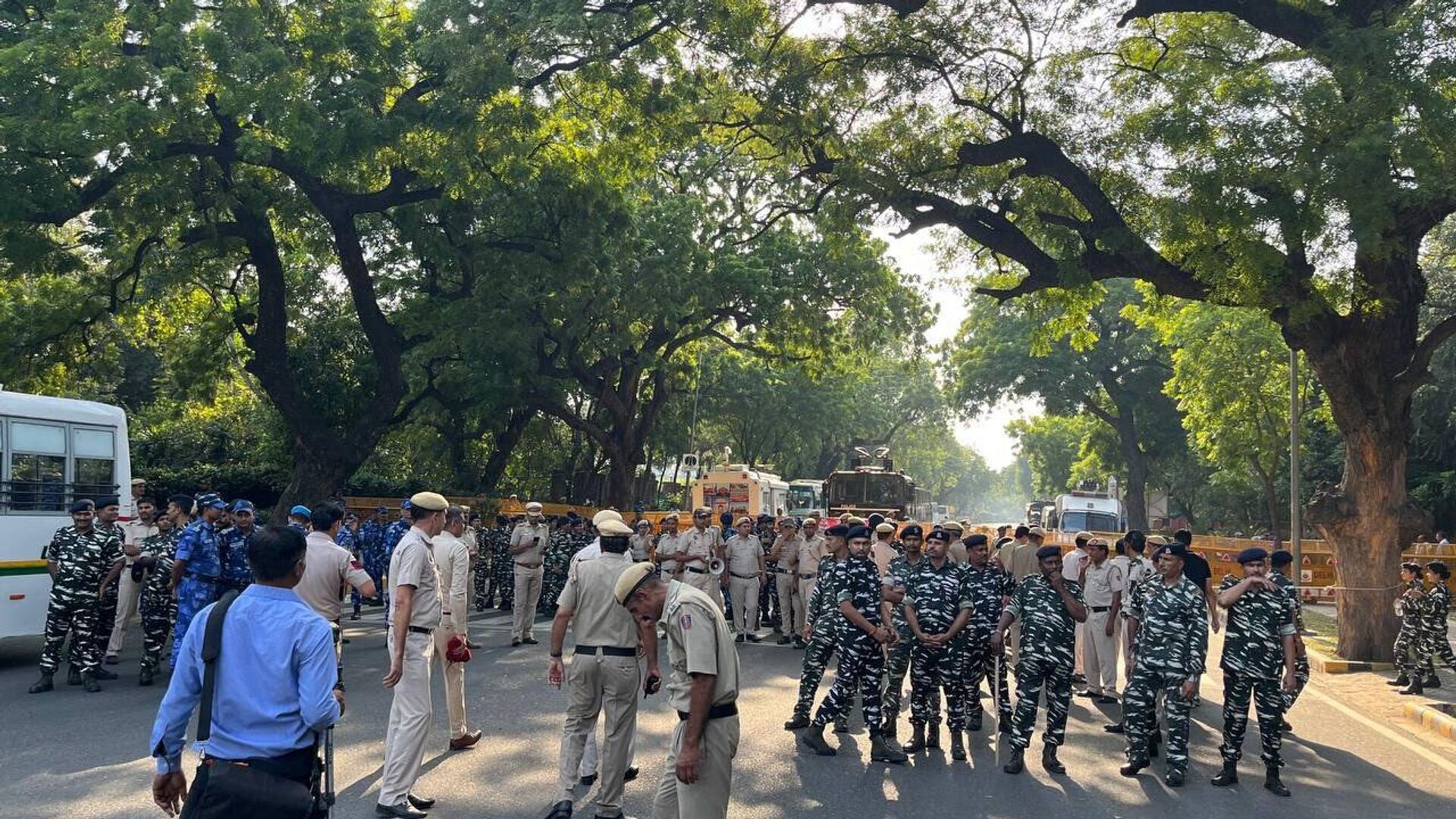  In anticipation of the protest near Israeli embassy in New Delhi, Delhi Police imposed Section 144 of the Criminal Procedure Code (CrPC), which prevents a gathering of four or more people. - Sputnik भारत, 1920, 26.12.2023
