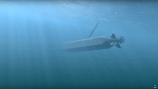 Boeing underwater drone. Screengrab. - Sputnik India