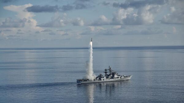 Indian Navy Successfully Test-Fires BrahMos From Missile Destroyer - Sputnik भारत