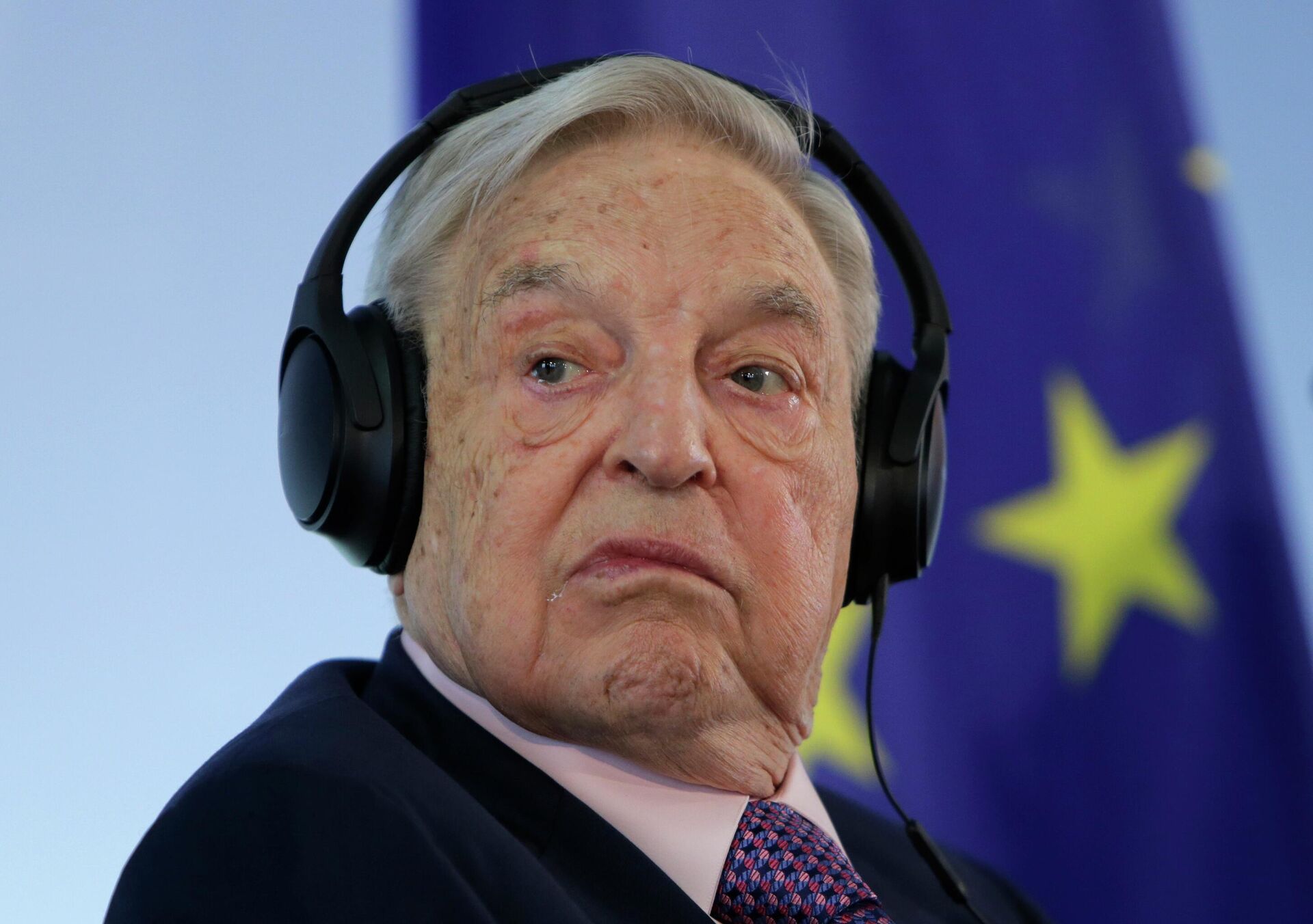  In this Thursday, June 8, 2017 file photo, Hungarian-American investor and CEU founder George Soros attends a press conference at the Foreign Ministry in Berlin, Germany - Sputnik India, 1920, 30.04.2024