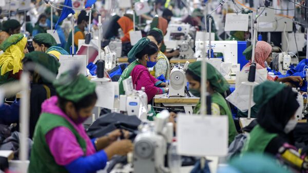 Garment employees  - Sputnik India