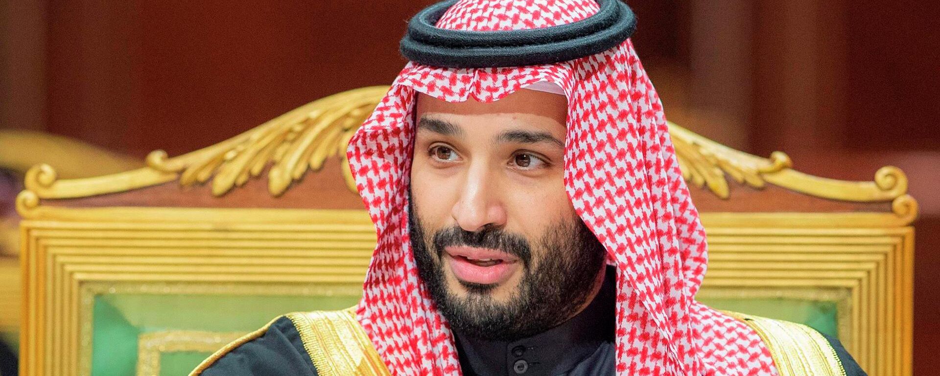 In this photo released by Saudi Royal Palace, Saudi Crown Prince Mohammed bin Salman, speaks during the Gulf Cooperation Council (GCC) Summit in Riyadh, Saudi Arabia, Tuesday, Dec. 14, 2021. - Sputnik भारत, 1920, 11.11.2023
