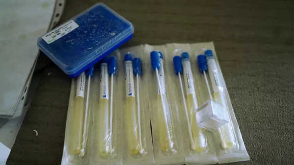 Laboratory in Rubezhnoye, Lugansk People's Republic, Where Drug Analgesics for NATO Forces Were Tested - Sputnik भारत