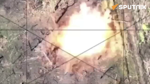Watch Russian Drones Destroy Ukrainian Troops, Armored Vehicle in Artemovsk Area - Sputnik India