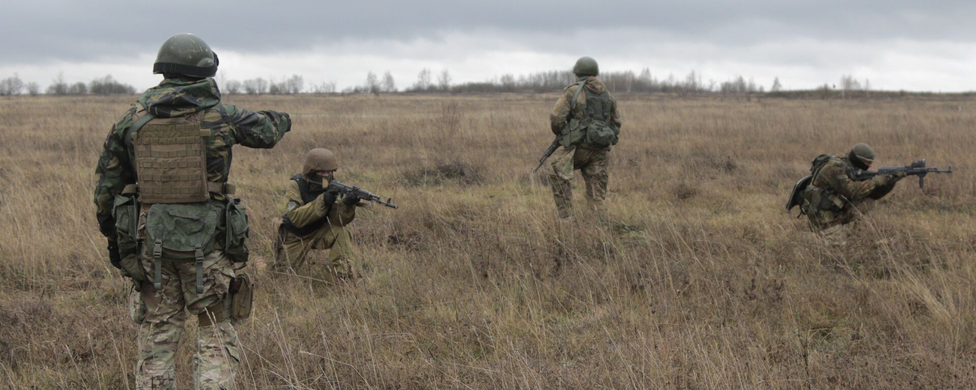  (File) US special forces instructor, left, trains Ukrainian soldiers at the military training ground in Ukraine's Khmelnitsk region Saturday, Nov. 21, 2015 - Sputnik भारत, 1920, 14.11.2023