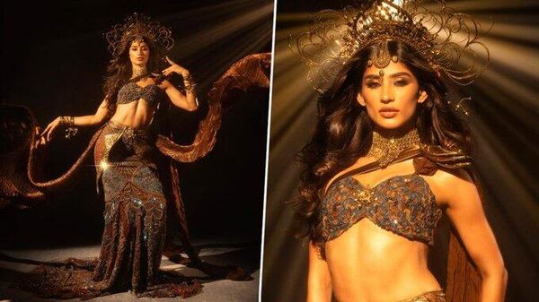India's Beauty Queen Shweta Sharda Set The Stage on Fire at Miss Universe 2023 - Sputnik भारत