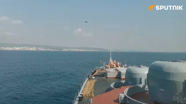 Russian Ships entering Vishakhapatnam - Sputnik भारत