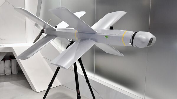 Russia's Lancet drone. File photo - Sputnik भारत