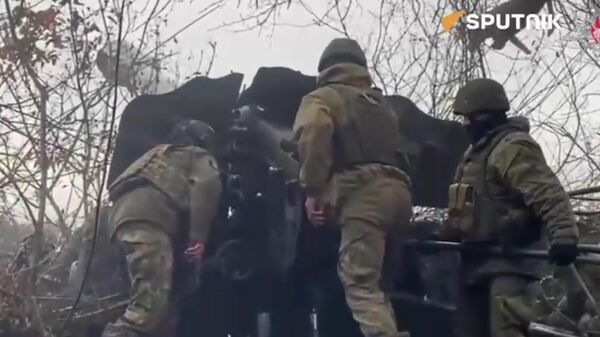 Russian artillerymen from Battlegroup Zapad quash Ukrainian troops in Kupyansk direction - Sputnik भारत