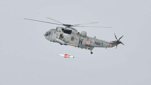 India's indigenously developed naval anti ship missile  - Sputnik भारत