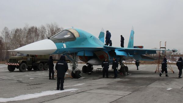 Sukhoi Su-34 fighter-bomber delivered to Russian military. November 2023. - Sputnik भारत