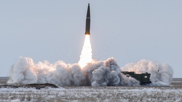 Launch of the Iskander-M ballistic missile system. - Sputnik भारत