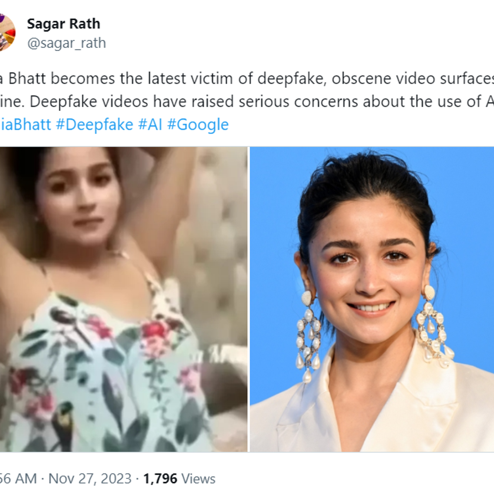 Deepfakes: Alia Bhatt Video Sparks Social Media Uproar