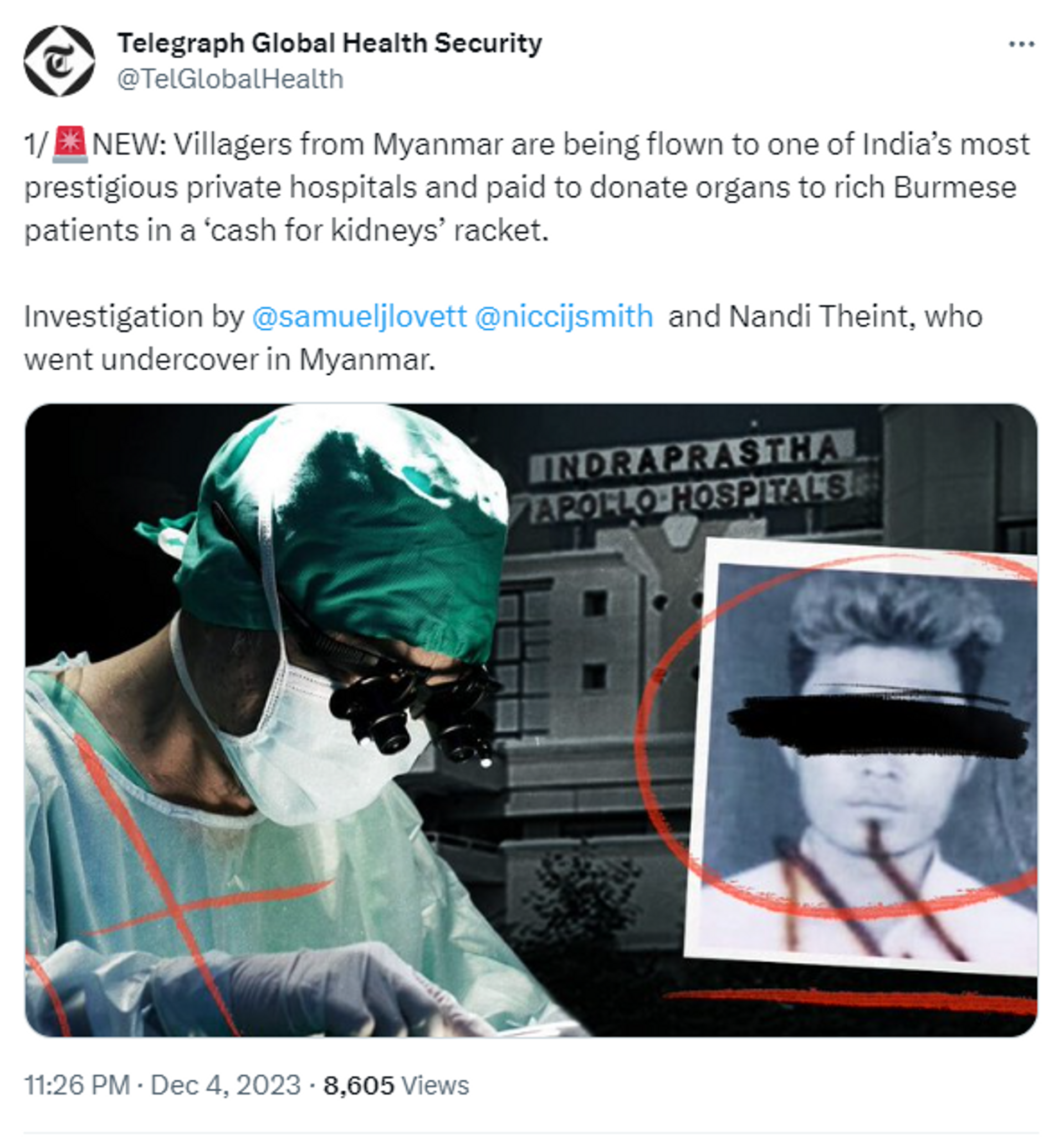 India's Top Apollo Hospital Debunks UK Media Claims of 'Kidney Scam' - Sputnik India, 1920, 05.12.2023