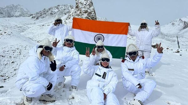 India's First Female Medical Officer Deployed at Highest Battlefield Siachen - Sputnik India