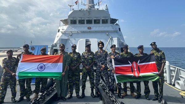 Indian Navy warship Sumedha has reached Kenya's newly developed Port Lamu on a long-term deployment - Sputnik India