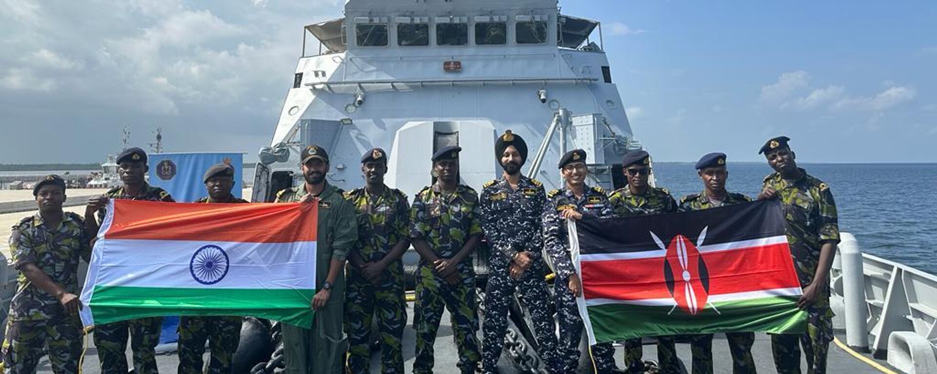 Indian Navy warship Sumedha has reached Kenya's newly developed Port Lamu on a long-term deployment - Sputnik भारत, 1920, 02.02.2024
