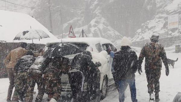Snowfall in Sikkim - Sputnik भारत