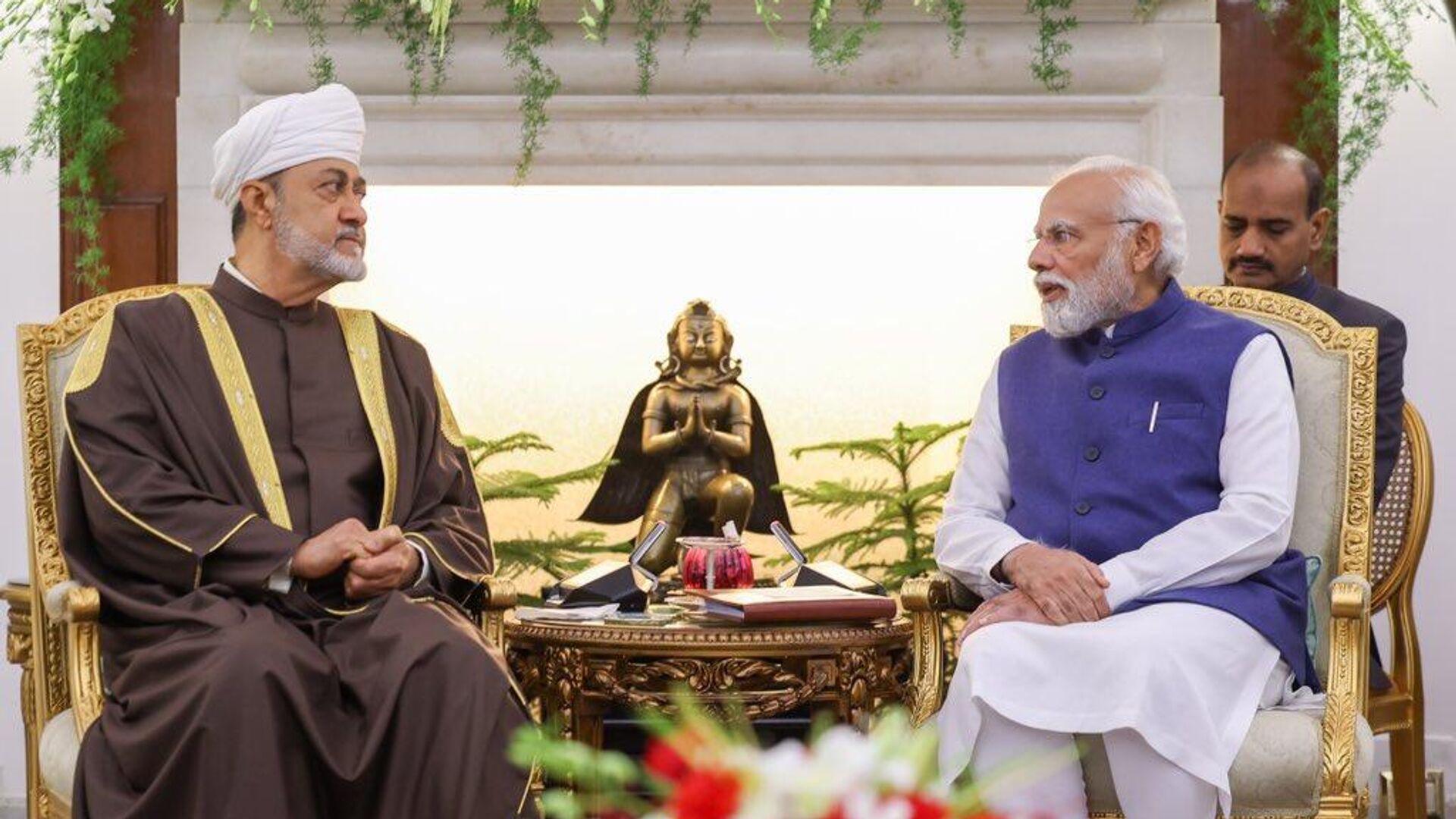 PM Modi Holds Bilateral Talks With Oman's Sultan Haitham Bin Tarik in New Delhi - Sputnik भारत, 1920, 16.12.2023